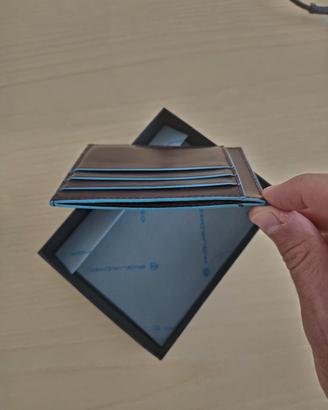 Portafoglio e portatessere Piquadro