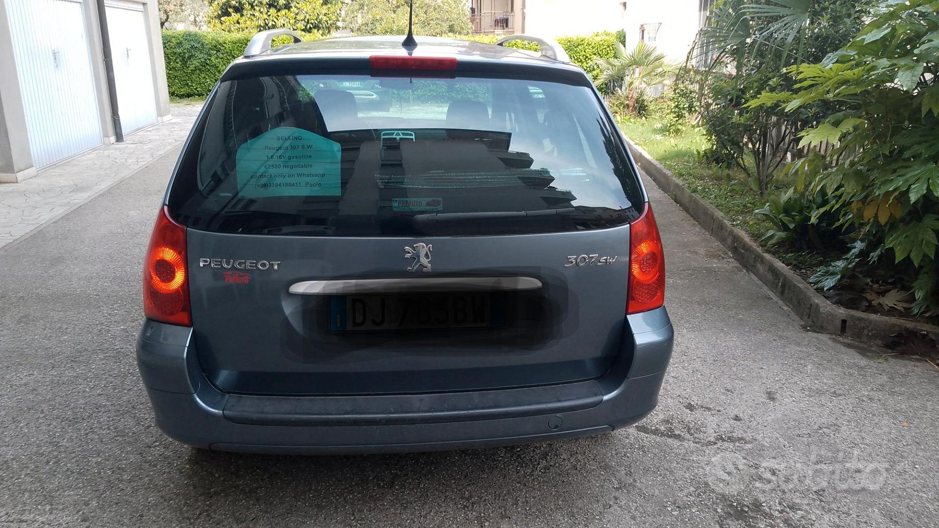 Peugeot 307 s.w.1.6 16v benzina - Auto In vendita a Vicenza