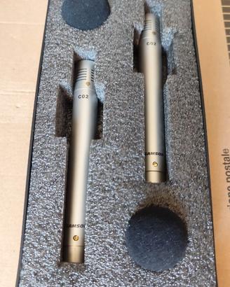 Coppia microfoni Samson C02