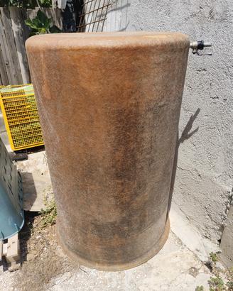 cisterna vetroresina verticale con rubinetto 