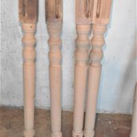 Gambe tavolini tornite