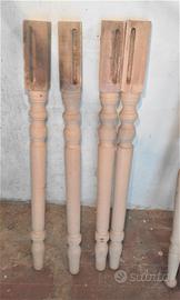 Gambe tavolini tornite