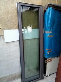 p.finestra pvc grigio nuovo!
