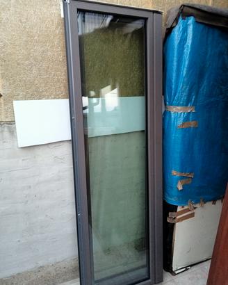 p.finestra pvc grigio nuovo!