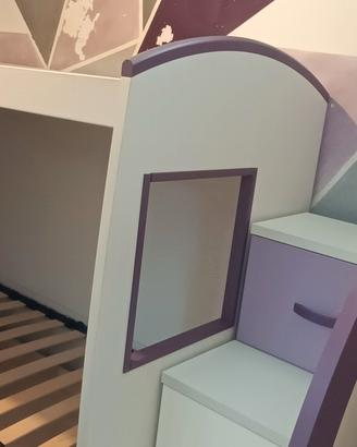 cameretta letto castello giessegi