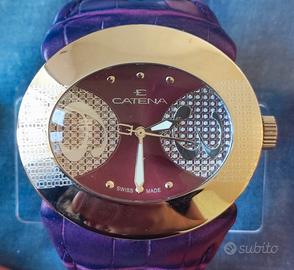 OROLOGIO CATENA SWISS MADE SWAROVSKI LIMITED NUOVO