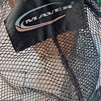 Testa guadino ovale maver gommata per spinning. 