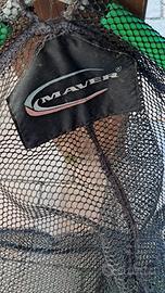 Testa guadino ovale maver gommata per spinning. 