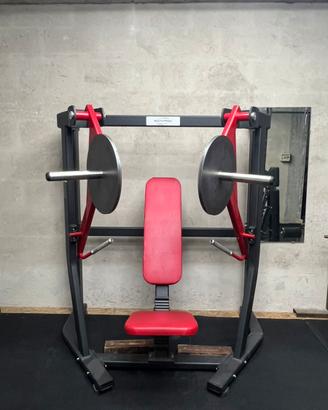 Chest press convergente