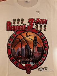 Maglietta Chicago Bulls Reapet 3 Peat XL