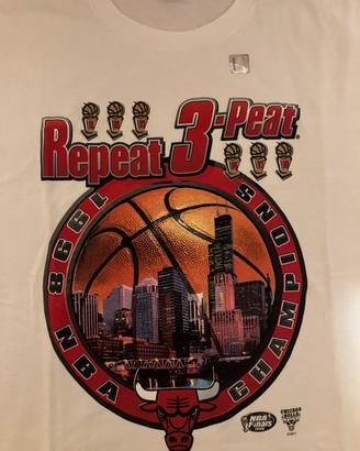 Maglietta Chicago Bulls Reapet 3 Peat XL