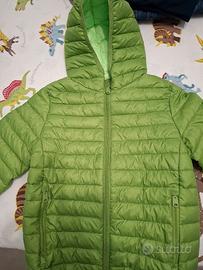 piumino 100 gr  verde bambino