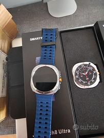 Nuovo Smartwatch JS Watch 8 Ultra con AI ChatGPT,