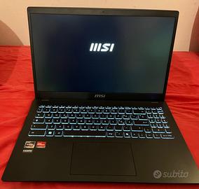 MSI Modern 15 B7M-466IT Ryzen 7 Praticamente nuovo