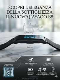 Smartwatch Sportivo Smart Band - NUOVO con confez.