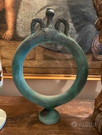 Vecchia Anfora anulare ceramica Sarda
