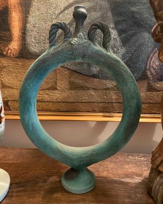 Vecchia Anfora anulare ceramica Sarda
