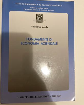 Fondamenti di economia aziendale zanga