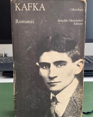 KAFKA Romanzi I Meridiani Mondadori ed. 1982