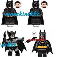4 Minifigure supereroi BATMAN Keaton West tip Lego