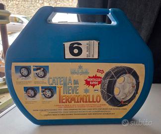 Catene da neve, mai utilizzate