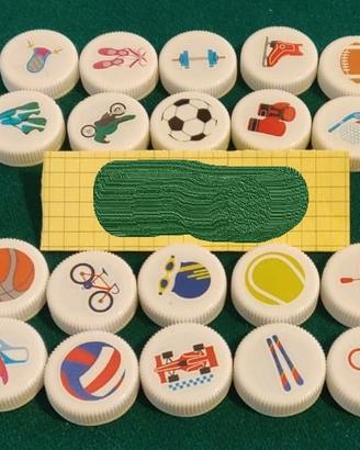 N. 72 Tappi Plastica Lete "Sport"