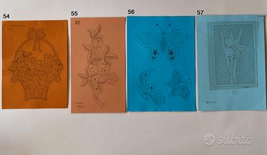 Disegni per pizzo di Cantù