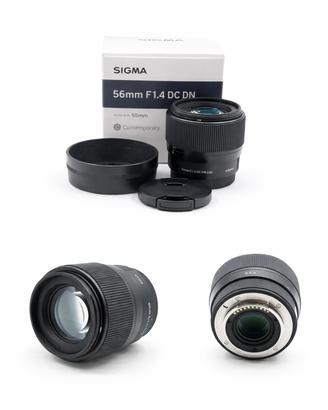 Sigma 56 1.4 attacco Fujifilm