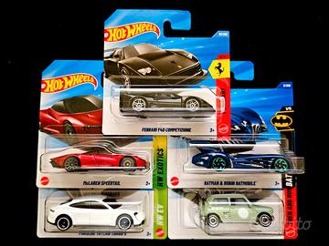 5 Hot Wheels per Sandra