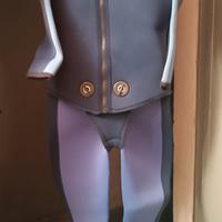 Muta umida Cressi Sub 5mm due pezzi con cappuccio