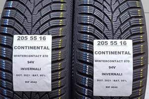 2 GOMME 205 55 16 CONTINENTAL INV RIF4046