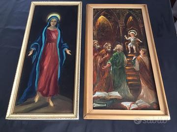2 Quadri ad olio