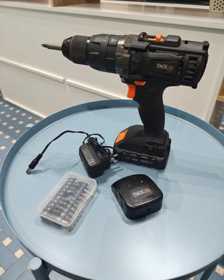 Trapano avvitatore percussione TACKLIFE 18 V + acc
