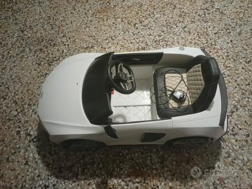 Audi cabriolet bianca x bambini elettrica 