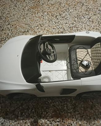 Audi cabriolet bianca x bambini elettrica 