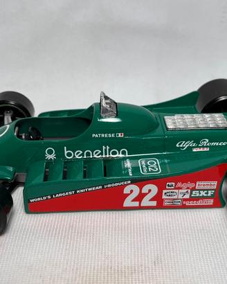 Burago 1/24 Alfa Romeo 179 Benetton# 22 Patrese