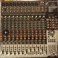 behringer QX2442 USB mixer completo e poco usato