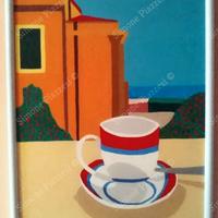 Quadro di Simone Piazzesi - CAFFÈ LIBERTY (2022)