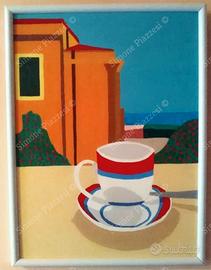 Quadro di Simone Piazzesi - CAFFÈ LIBERTY (2022)