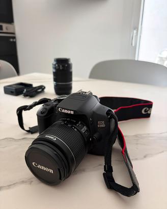 Canon 650D Kit Completo 18-55 e 55-250 + Borsa