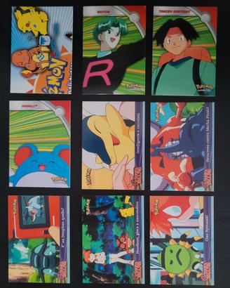 Lotto di 21 carte Pokémon Topps serie 3 Near mint