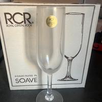 calici bicchieri vintage RCR cristallo