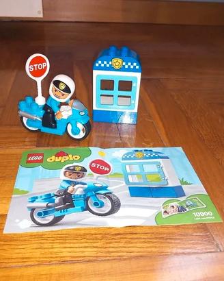 Lego Duplo 10900 poliziotto in moto