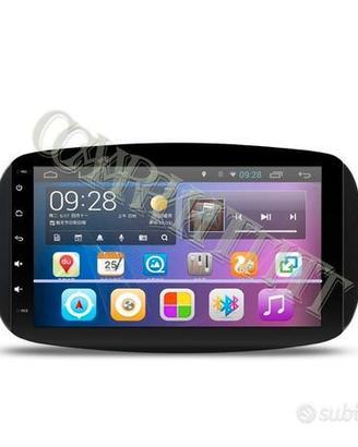 Smart 453 autoradio navigatore 9 pollici hd