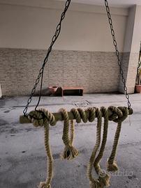  lampadario corda robusta stile rustico