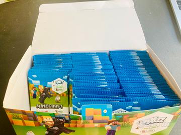 Minecraft Fixees Toppe 200 pacchetti con box