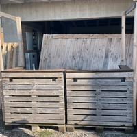 Chiringuito Bar in Pallet con Lavandino
