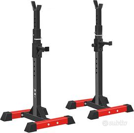 Supporto Bilanciere Rack Multifunzione Squat Panca