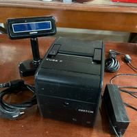 Stampante fiscale Custome Kube F con schermo