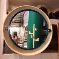 Specchio circolare da parete con illuminazione